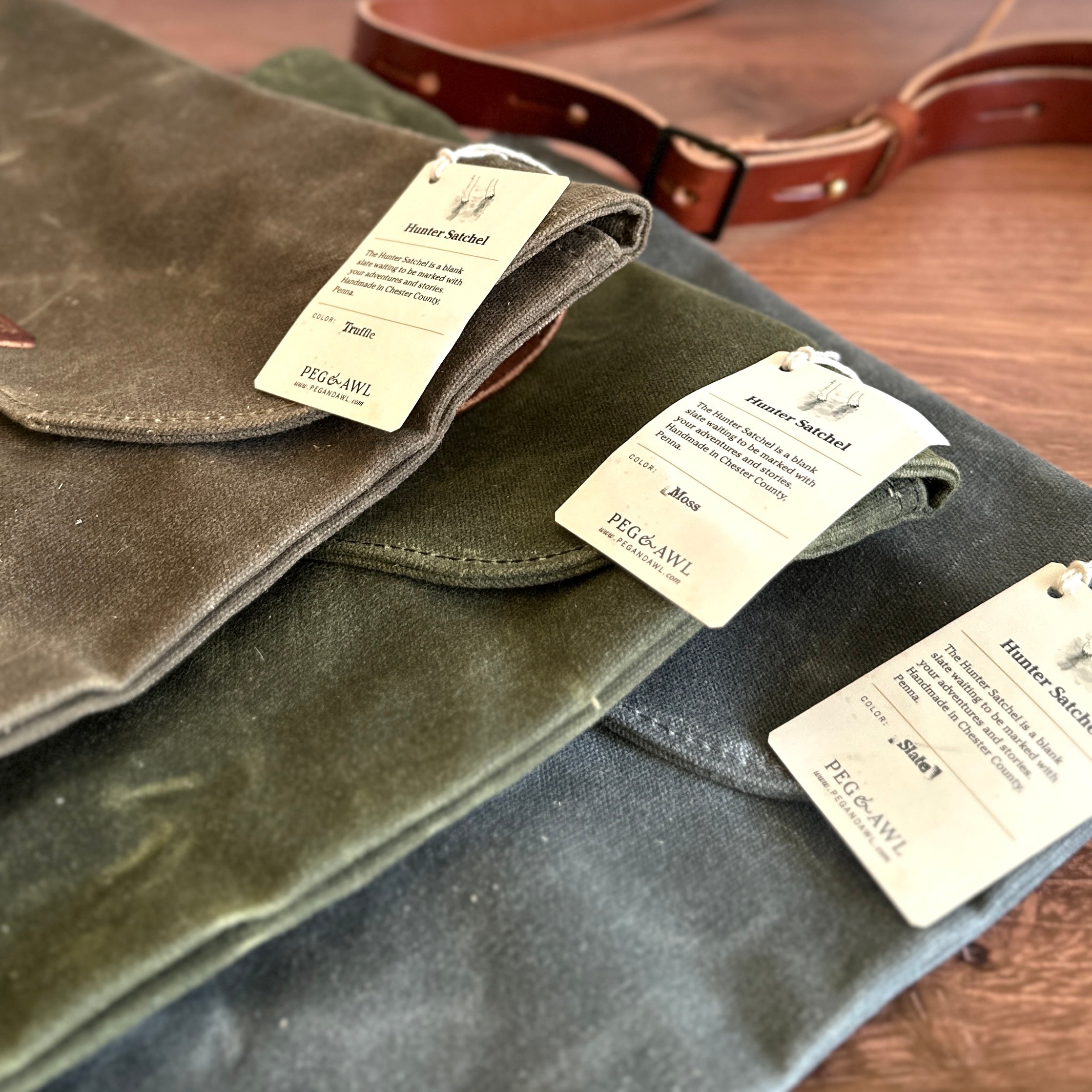 Peg and Awl ] The Hunter Satchel – Baum-kuchen