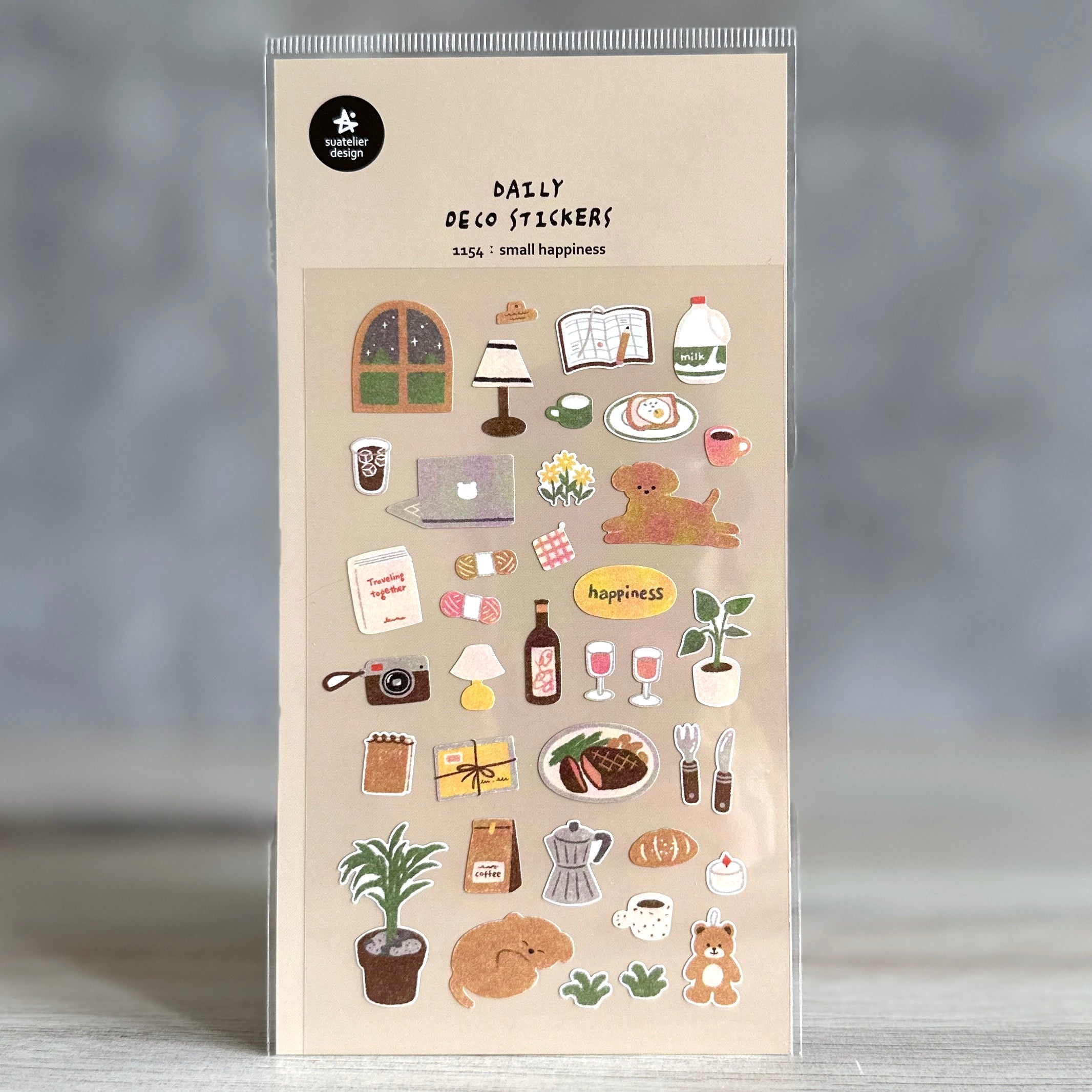 Suatelier Stickers] small happiness – Baum-kuchen