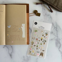 [Suatelier Stickers] flower cafe