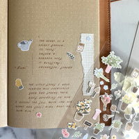[Suatelier Stickers] flower cafe
