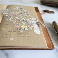 [Suatelier Stickers] flower cafe