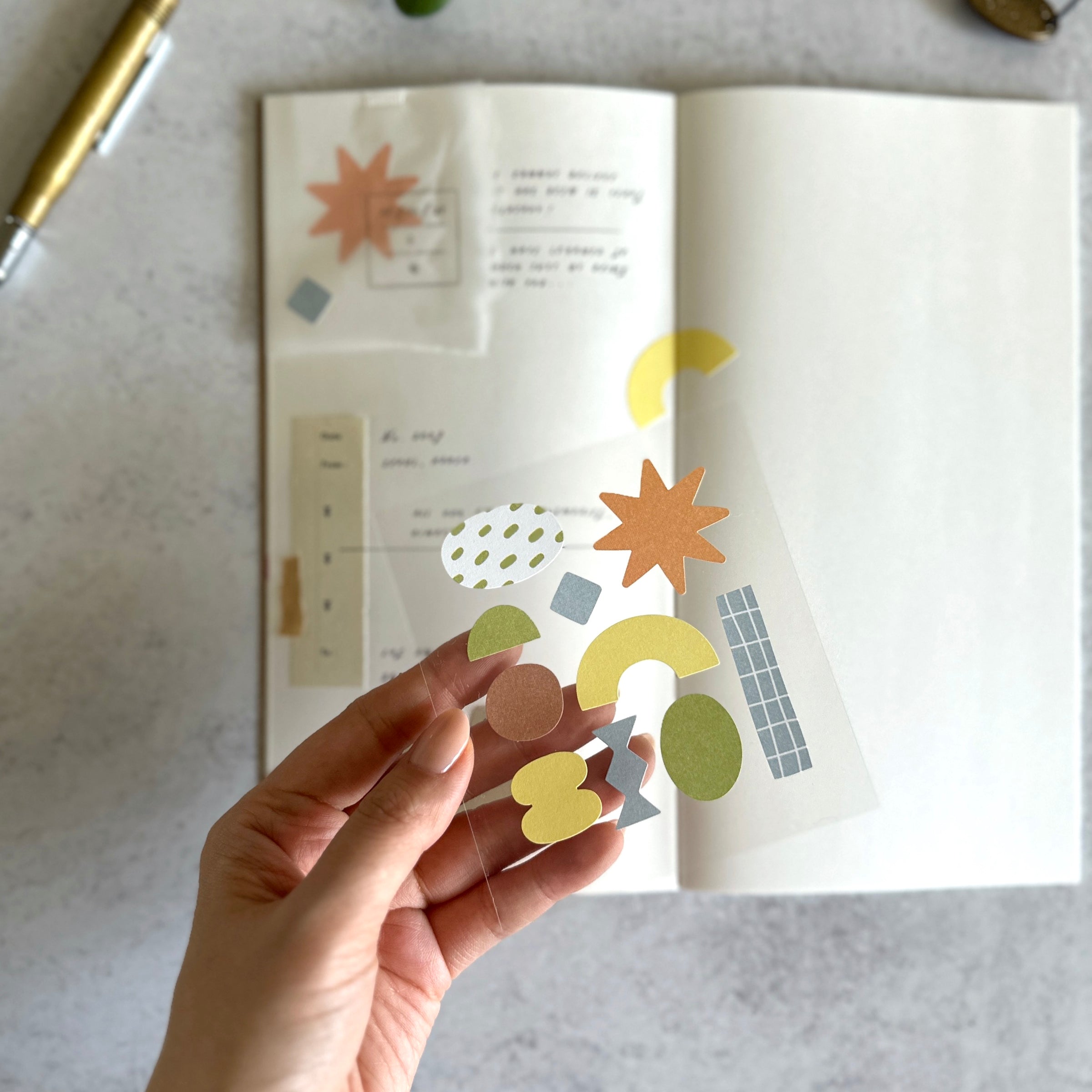 Suatelier Stickers] small happiness – Baum-kuchen