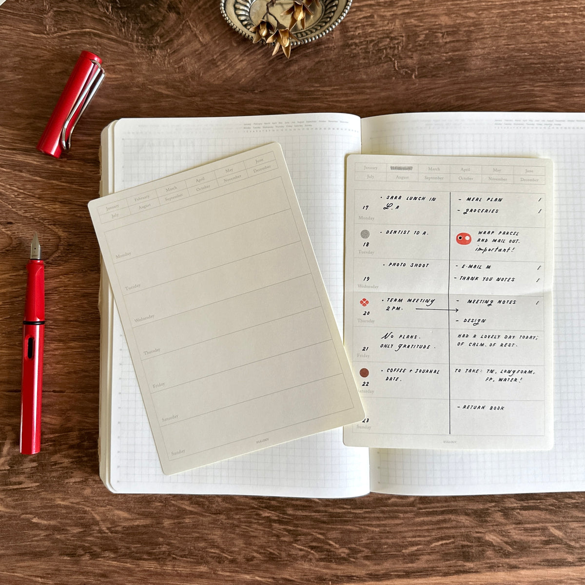 [Stalogy Sticker] Weekly Calendar