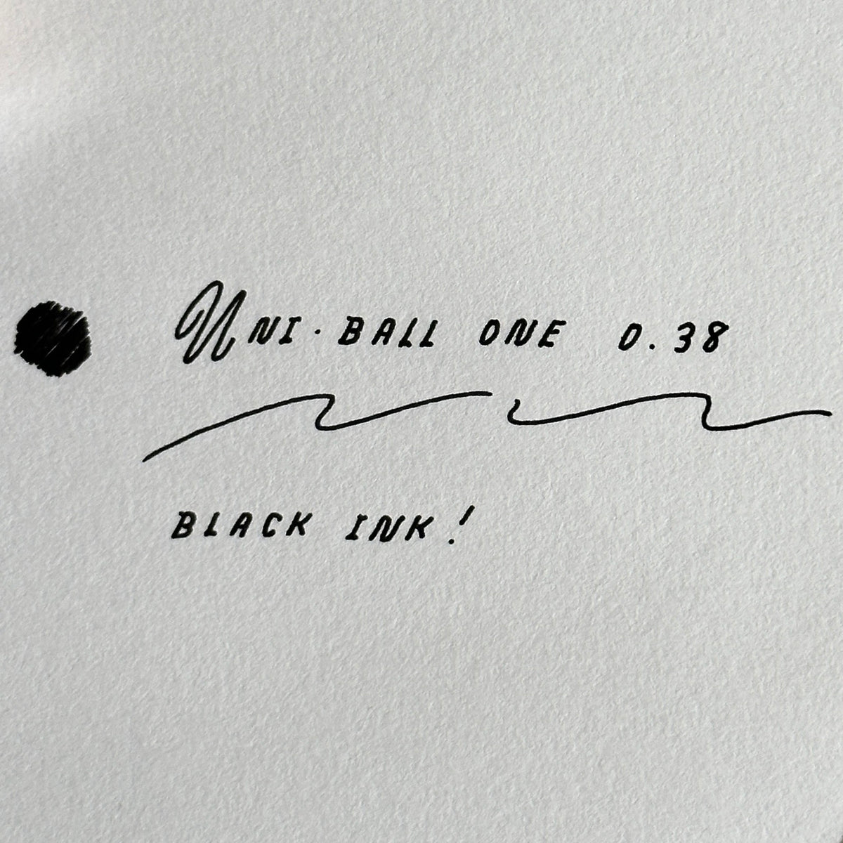 [Uni-Ball One P] Gel Pen // 0.38mm