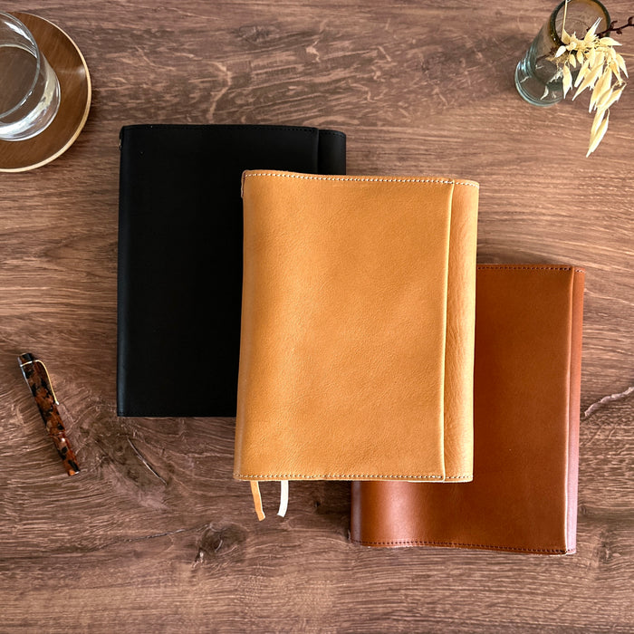 [&Liebe] Tochigi Leather Notebook Cover (A5)