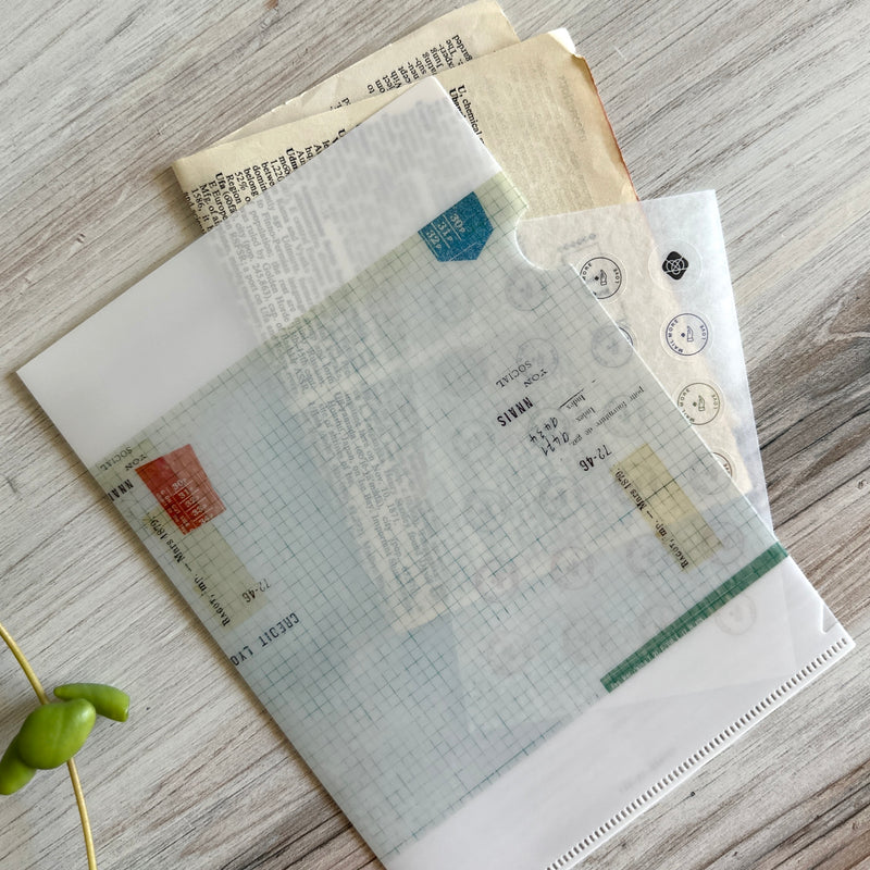 [Yohaku Clear Folder] Passport (A5)