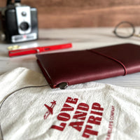 [TRC] Love and Trip // Traveler's Notebook // RED