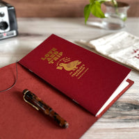 [TRC] Love and Trip // Traveler's Notebook // RED