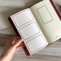 [TRC] Love and Trip // Traveler's Notebook // RED
