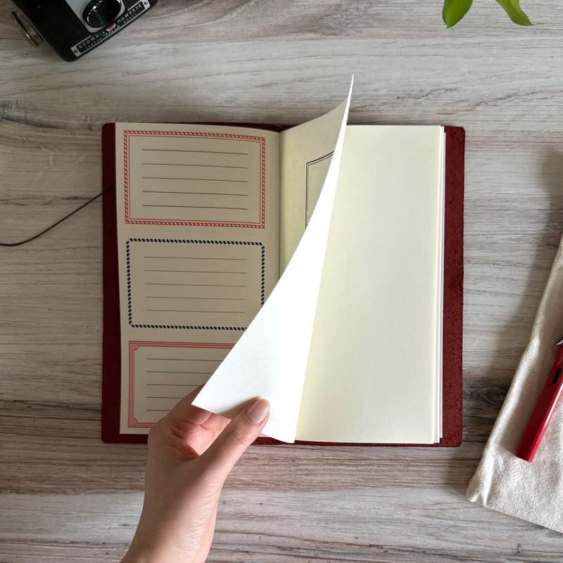 [TRC] Love and Trip // Traveler's Notebook // RED