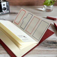 [TRC] Love and Trip // Traveler's Notebook // RED
