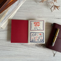[TRC] Love and Trip // Refill Notebook (Passport)