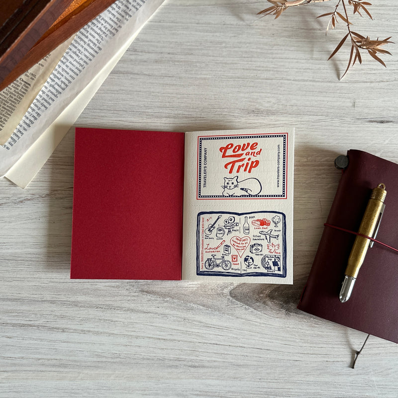 [TRC] Love and Trip // Refill Notebook (Passport)