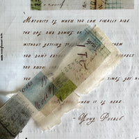 [Yohaku Clear Masking Tape] Episode