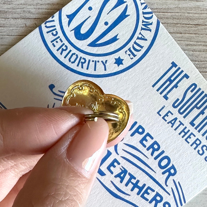 Ary Rainbow Heart Gold Pendant Gold 24k ARY Laser Rainbow Gold Bar