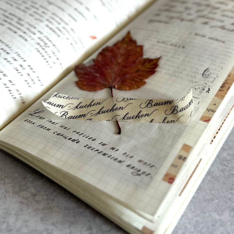 [BK Original Masking Tape] Calligraphy
