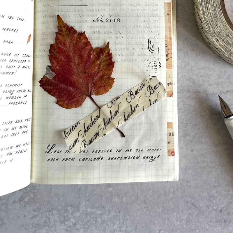 [BK Original Masking Tape] Calligraphy