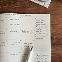 [Wilde House Paper] Month Planner
