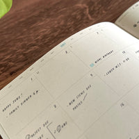 [Wilde House Paper] Month Planner