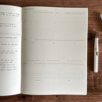 [Wilde House Paper] Month Planner