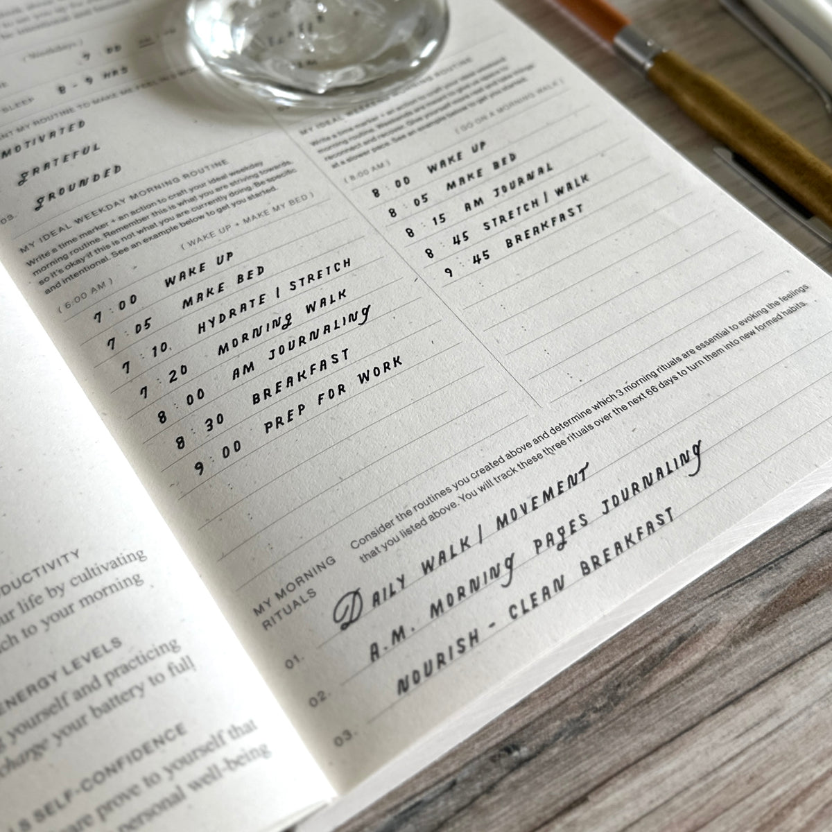 [Wilde House Paper] Routine Journal