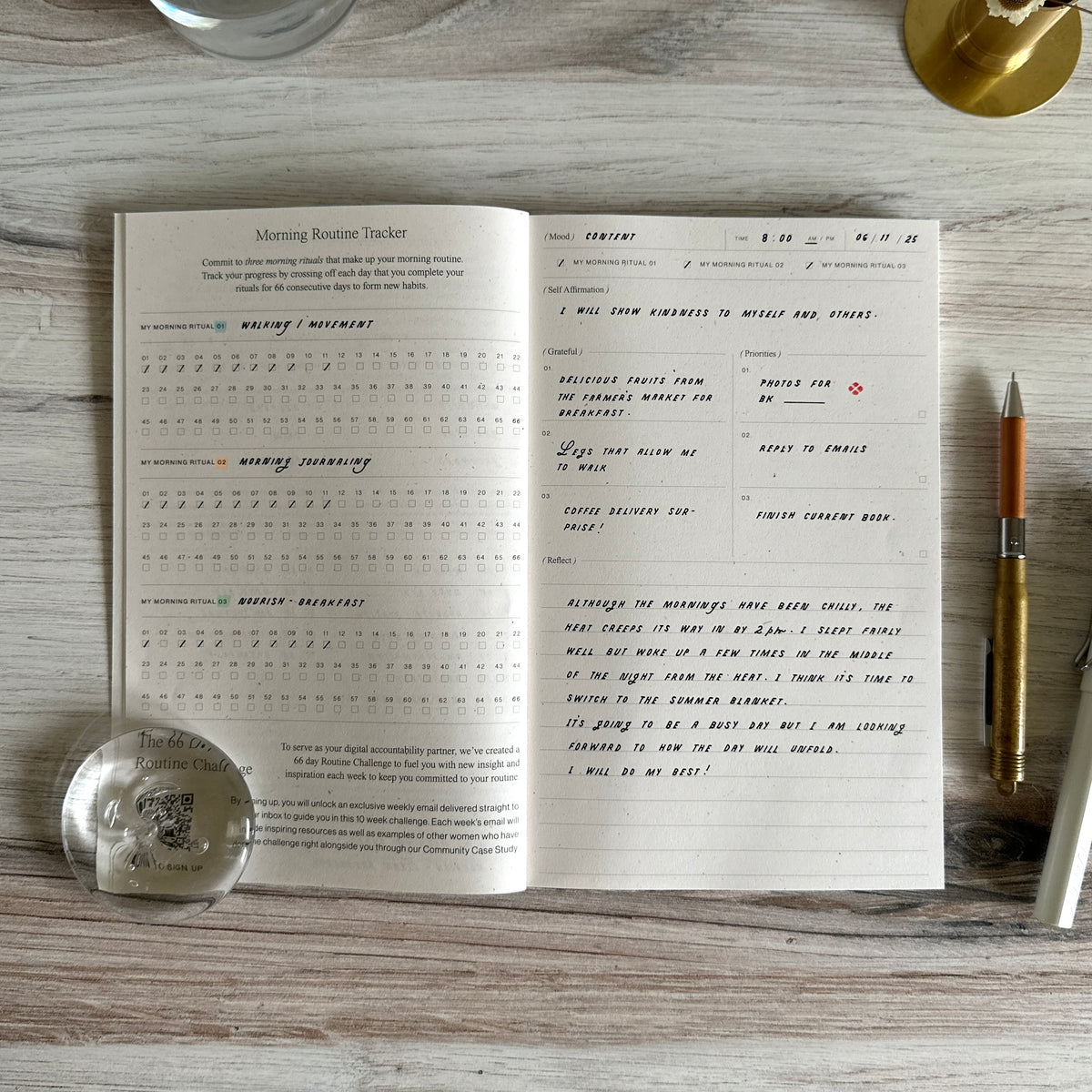 [Wilde House Paper] Routine Journal