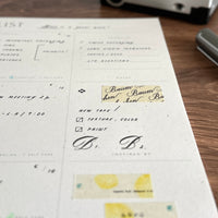 [Wilde House Paper] Weekly List Pad