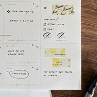[Wilde House Paper] Weekly List Pad