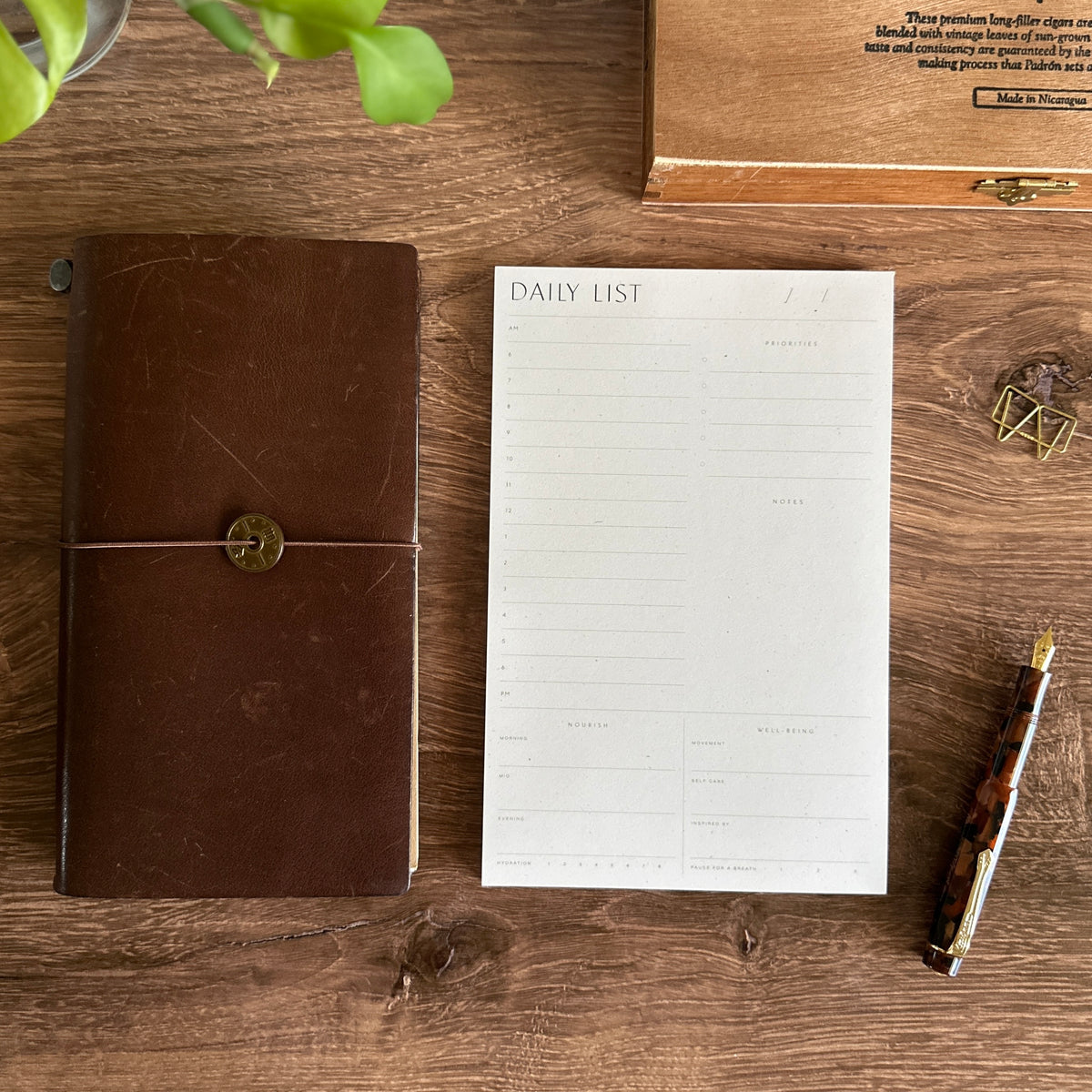 [Wilde House Paper] Daily List Pad