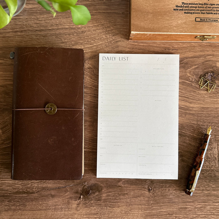 [Wilde House Paper] Daily List Pad