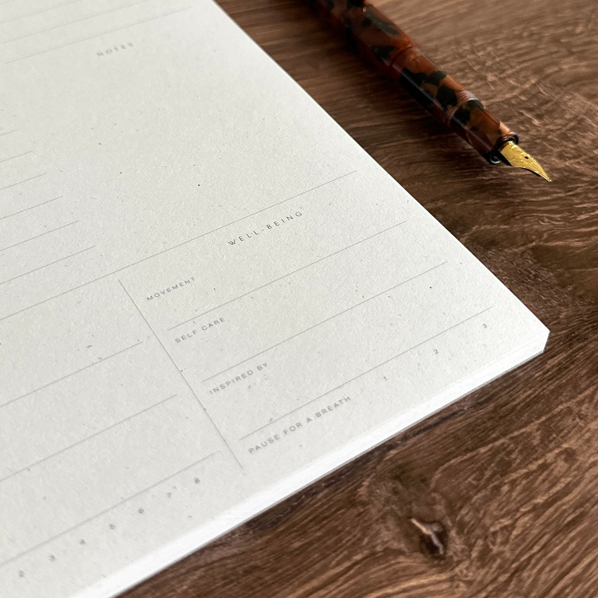 [Wilde House Paper] Daily List Pad