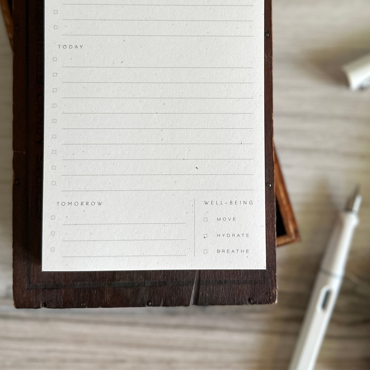 [Wilde House Paper] To-Do List Pad