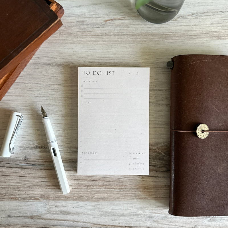 [Wilde House Paper] To-Do List Pad