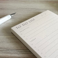 [Wilde House Paper] To-Do List Pad