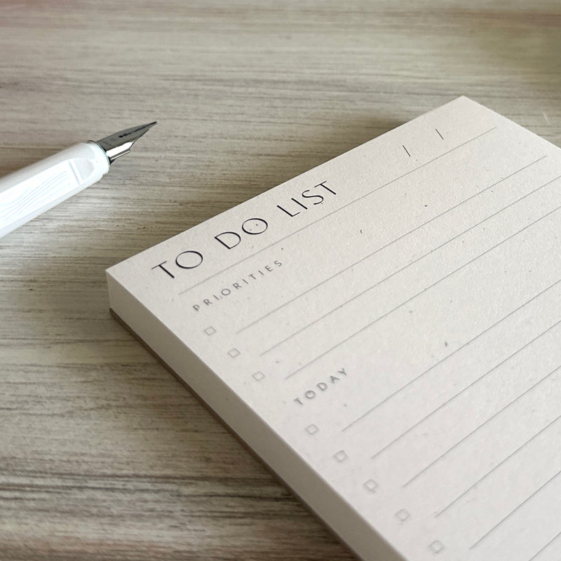 [Wilde House Paper] To-Do List Pad