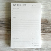 [Wilde House Paper] To-Do List Pad