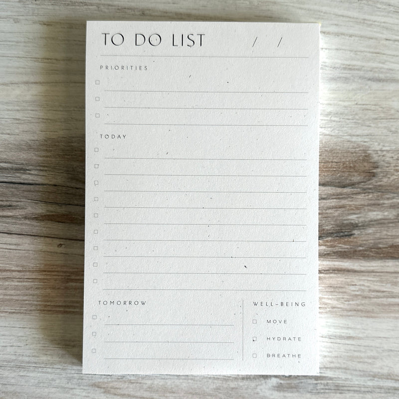 [Wilde House Paper] To-Do List Pad