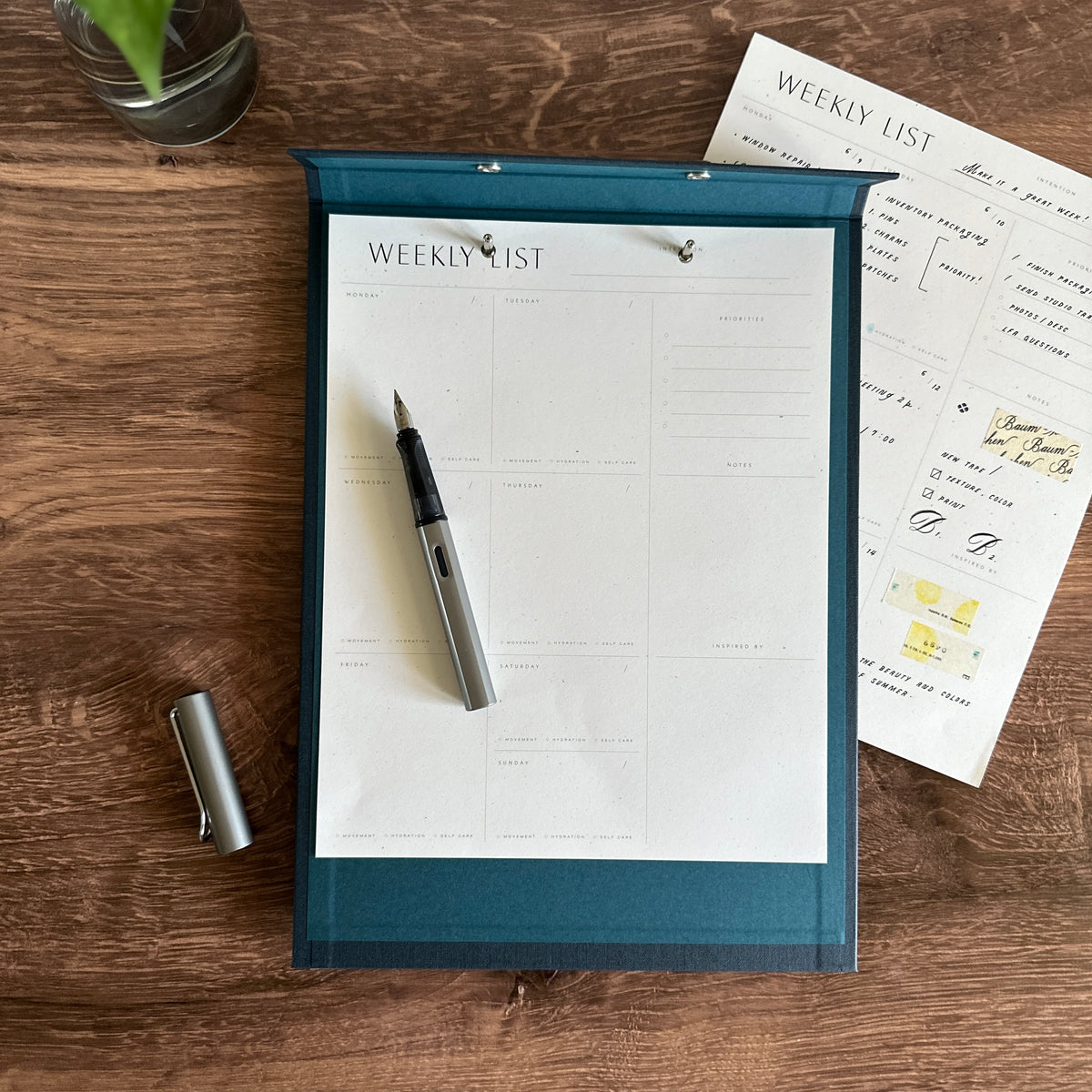 [Wilde House Paper] Weekly List Pad