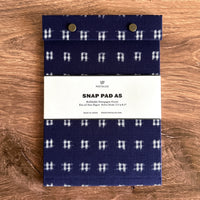 [Postalco] Snap Pad Binder // Kurume Kasuri Limited Collection (A5)