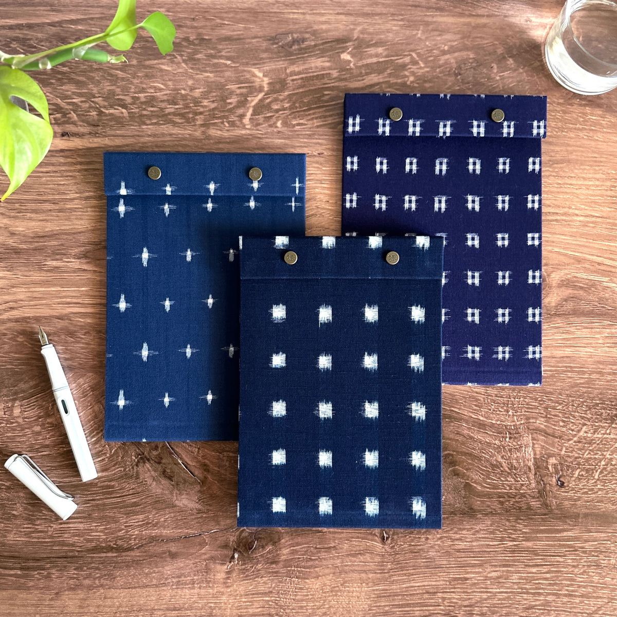 [Postalco] Snap Pad Binder // Kurume Kasuri Limited Collection (A5)