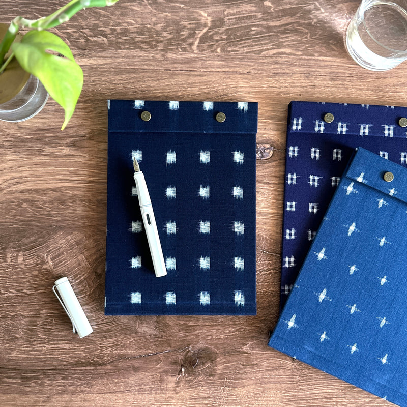 [Postalco] Snap Pad Binder // Kurume Kasuri Limited Collection (A5)