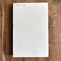 [Wilde House Paper] Daily List Pad