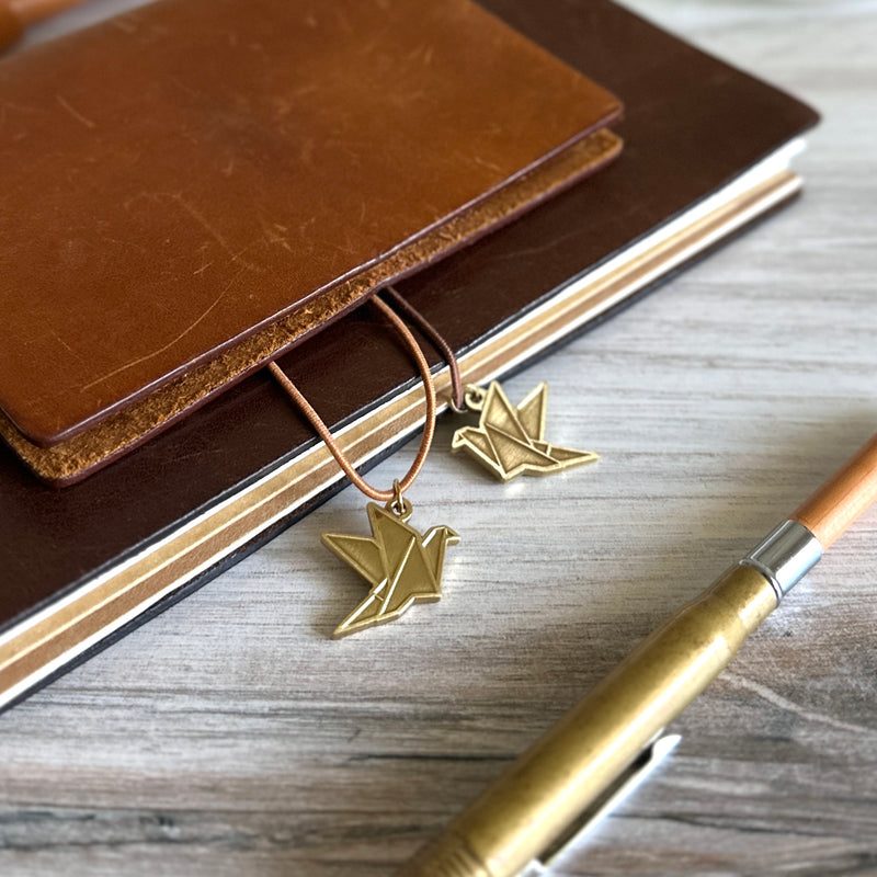 [BK Brass Charm] Crane