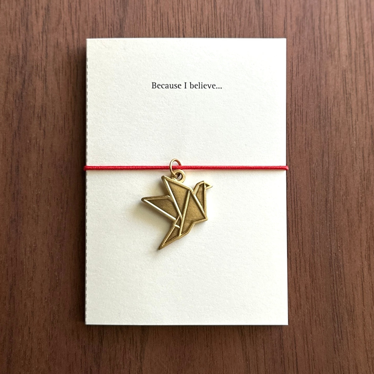 [BK Brass Charm] Crane