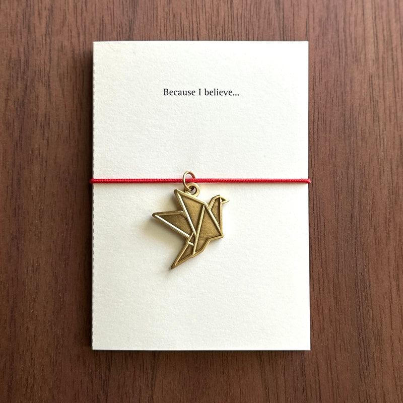 [BK Brass Charm] Crane