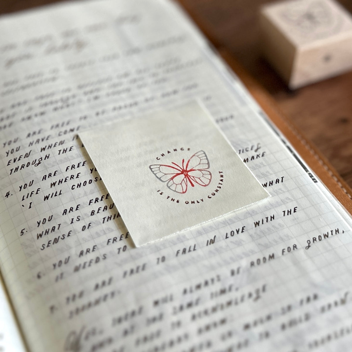 [BK Original Stamp] Metamorphosis