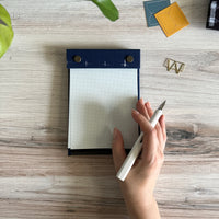 [Postalco] Snap Pad Binder // Kurume Kasuri Limited Collection (A6)