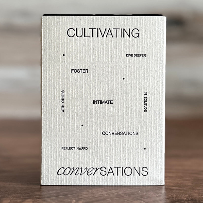 [Wilde House Paper] Cultivating Conversations Card Deck