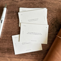 [Wilde House Paper] Cultivating Conversations Card Deck