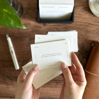 [Wilde House Paper] Cultivating Conversations Card Deck